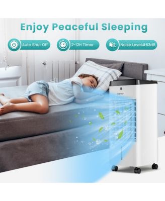  4-in-1 Evaporative Air Cooler with Fan & Humidifier