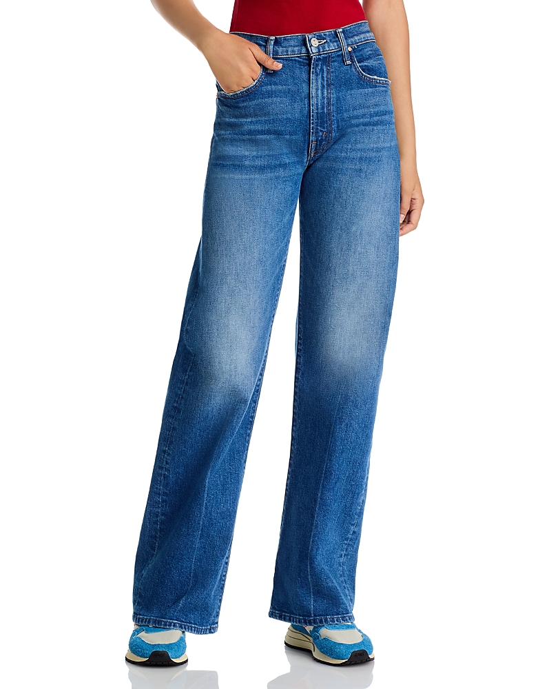 Mother The Mid Rise Lasso Sneak Jeans