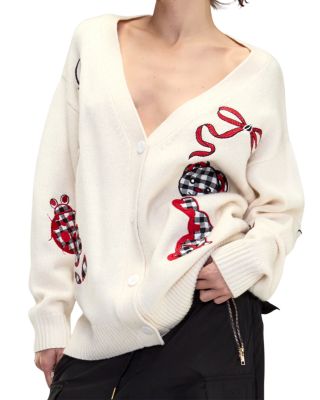 Playful Patchwork Cardigan