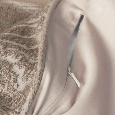 Textured Inlay Duvet Cover, King - Exclusive