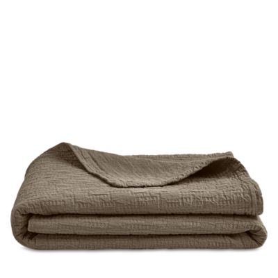 Textured Italian Matelasse Coverlet, King - Exclusive