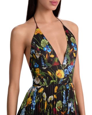 Hannah Pleated Maxi Dress