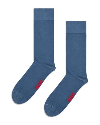 Blue Natural Dye Socks