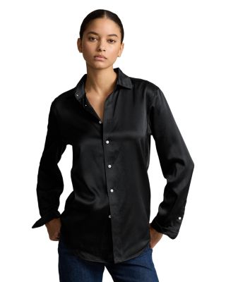 black polo ralph lauren dress shirt Plus Size Long Sleeve Sequin V-Neck Dress – Ever-Pretty Plus main image 0