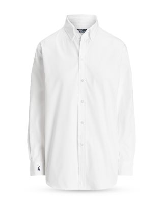 Oversized Fit Long Sleeve Cotton Shirt