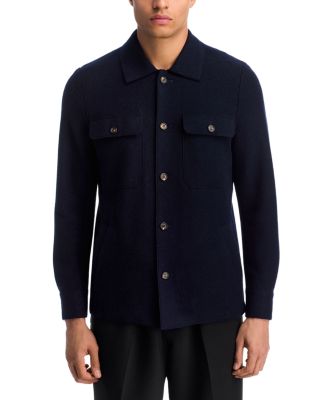 Boiled Wool Overshirt