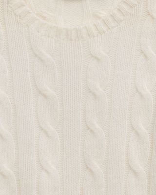 Cable Knit Cashmere Sweater
