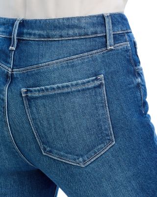 Margot High Rise Cropped Skinny Ankle Jeans in Baja