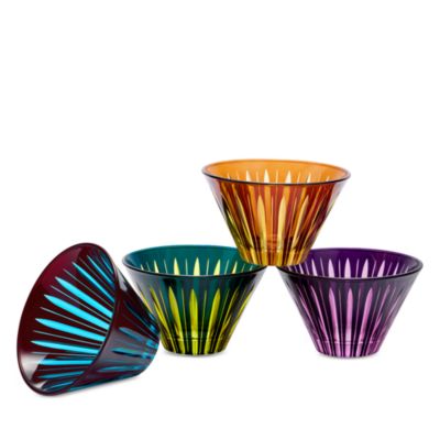 Prism Condiment Bowls Assorted, Set of 4