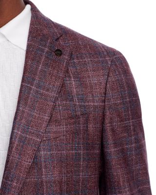 Crown Crafted Claren Plaid Tailored Fit Soft Sport Coat