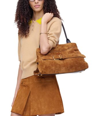 The Suede Dakota Satchel