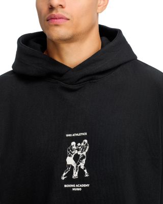 Duwrestie Printed Oversized Fit Hoodie