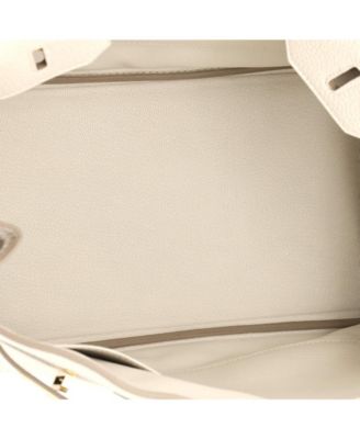 Birkin 30 Handbag Light Togo with Gold Hardware