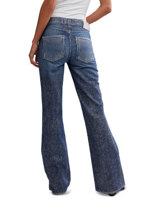 West Coast Metallic Jeans in Country Blue