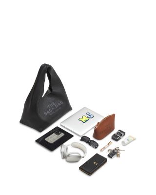 The Suede Patchwork Sack Bag