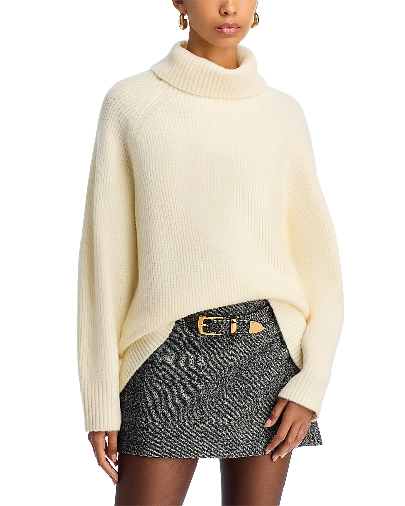 French Connection Emilia Knit Oversized Sweater In White