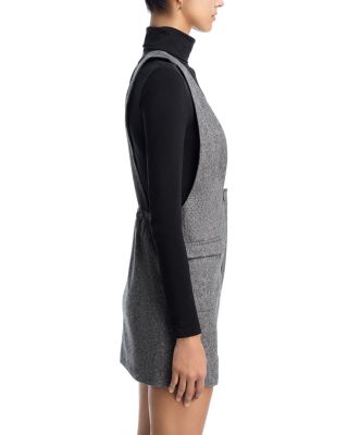 Wool Blend Mini Dress