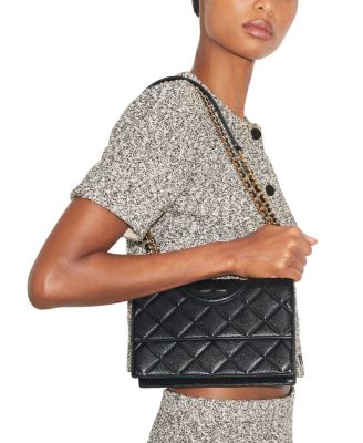 Fleming Convertible Leather Shoulder Bag