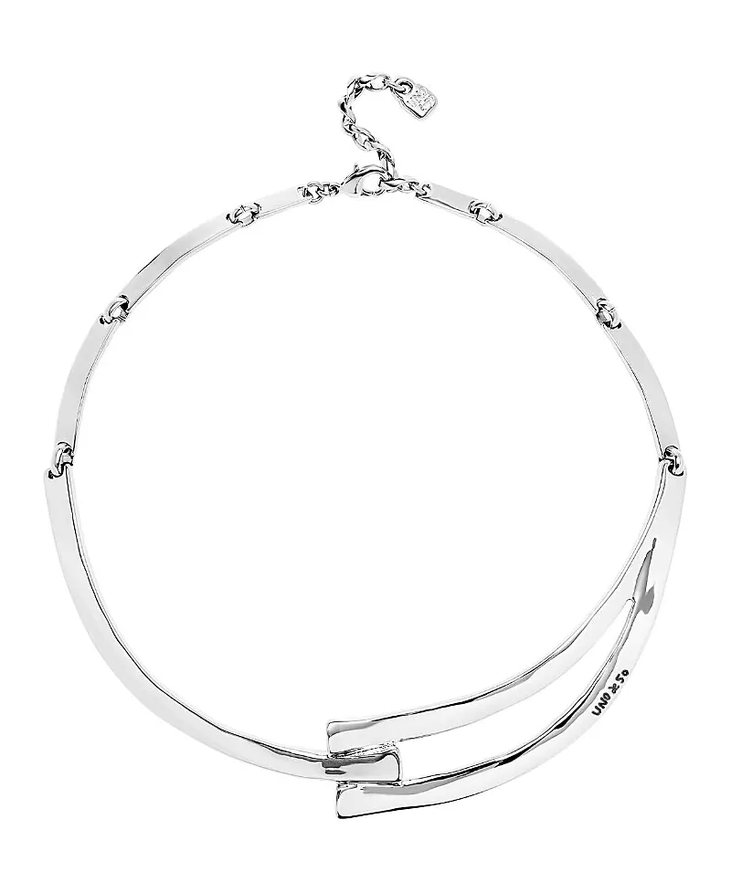 UNOde50 Sculpted Choker Necklace