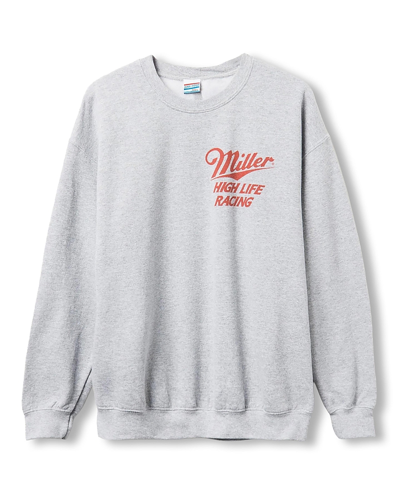 Junk Food Clothing Unisex Miller High Life Champ in Champagne Flea Market Fleece Sweatshirts