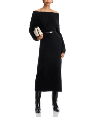 Emilia Knit Off-the-Shoulder Dress