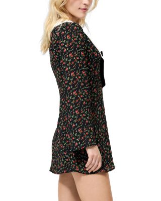 Yasmin Crepe Collared Dress