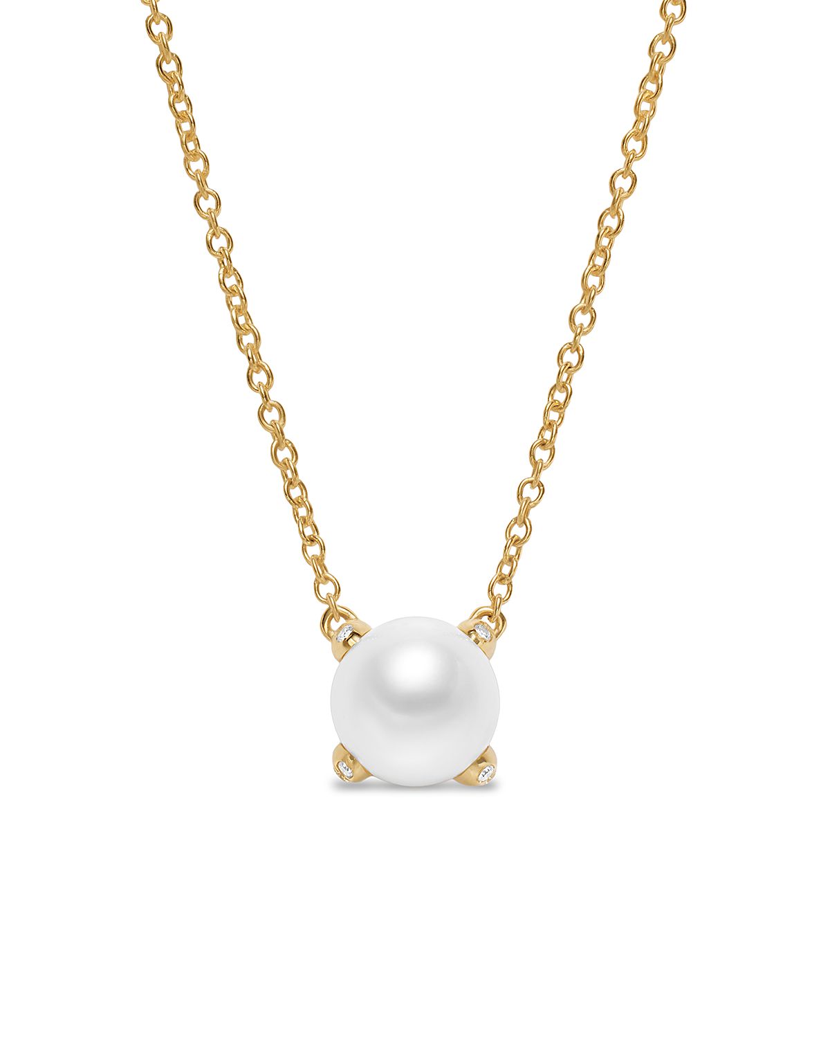 David Yurman Cultured Freshwater Pearl Classics Necklace