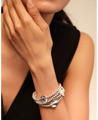 Triple Strand Leather Bracelet