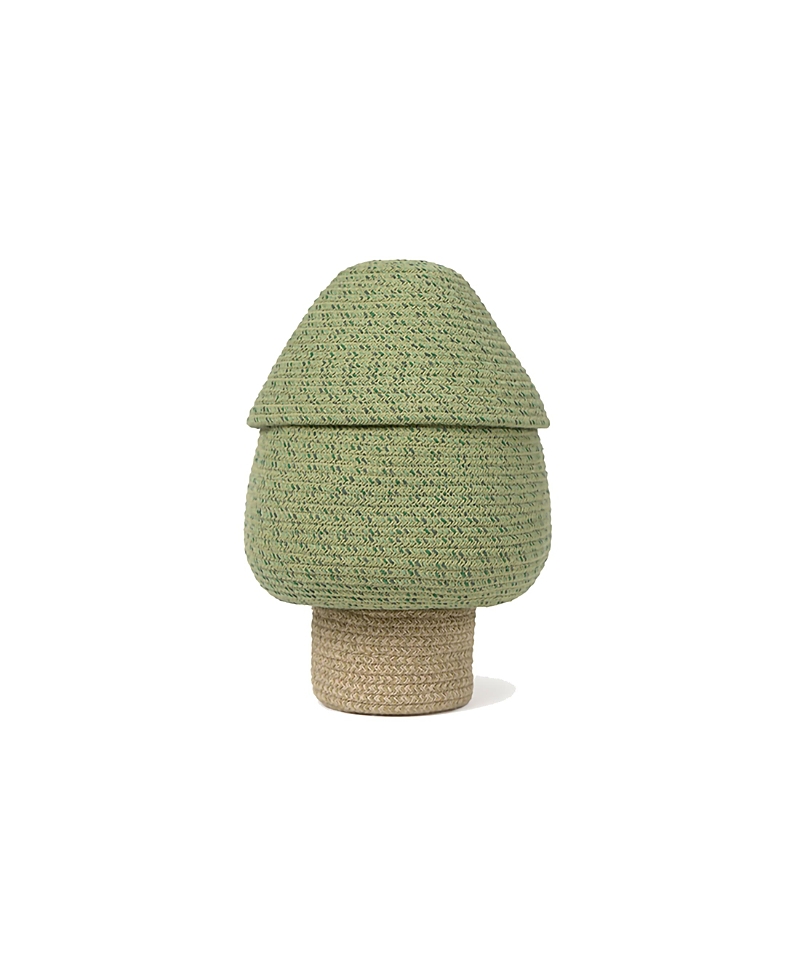 Lorena Canals Big Tree Basket In Green