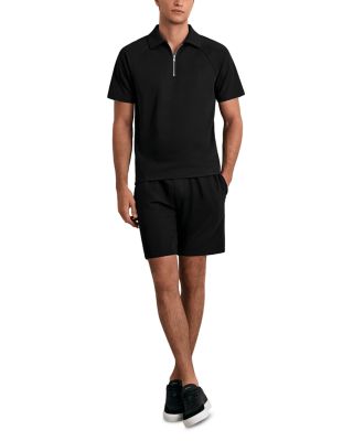 Barber Drawstring Textured Shorts