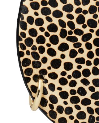 Pierced Calf Hair Handbag