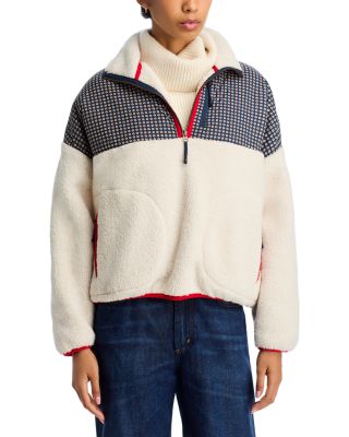 The Print Half Zip Jacket