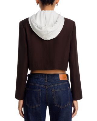 Drew Twofer Cropped Blazer