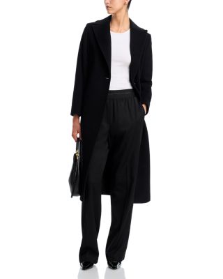 Notch Collar Long Coat