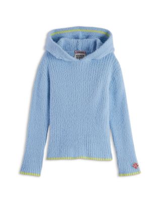 Girls&#39; Soft Fluffy Rib Knit Hoodie - Little Kid, Big Kid