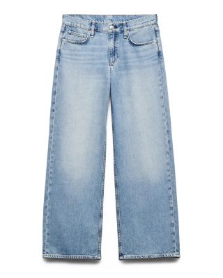 Saige Low Rise Ankle Straight Jeans in Ludlow