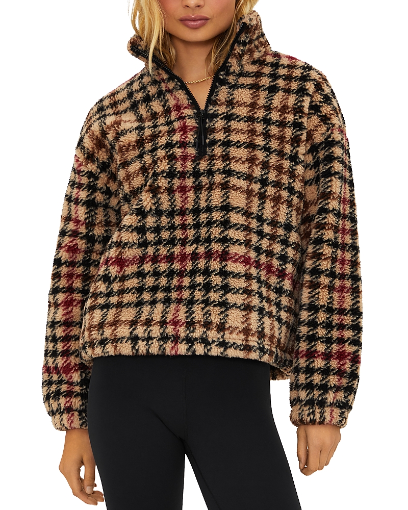 Beach Riot Leona Sherpa Sweatshirt