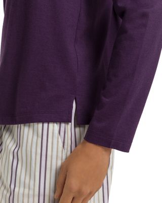 Sleep & Lounge Long Sleeve Pajama Top