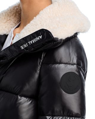 Bonita Faux Shearling Puffer Jacket