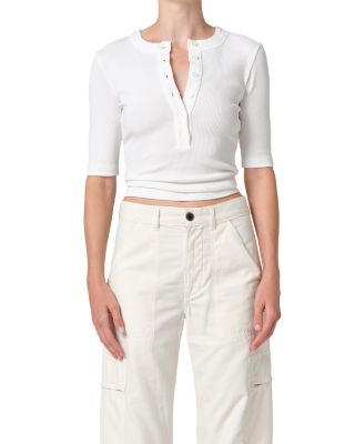 Nali Short Sleeve Henley Top