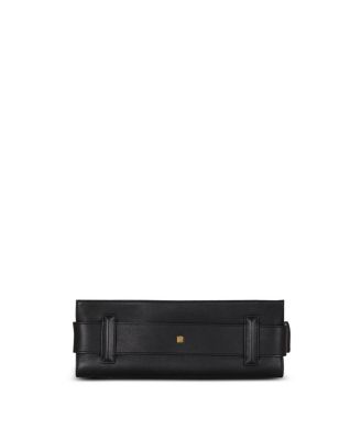 Anthem Calfskin Leather Clutch