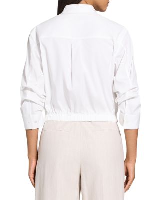 Cropped Shirt in Good Cotton