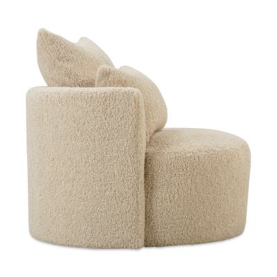 Sutton Fabric Swivel Chair - Exclusive