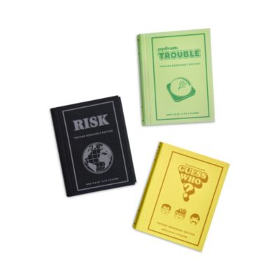 2025 Vintage Bookshelf Assortment 3 Pack: Guess Who, Risk, Trouble