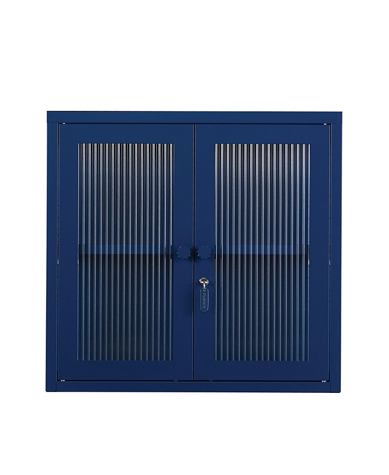 Mustard Made The Kit Cabinet In Blue