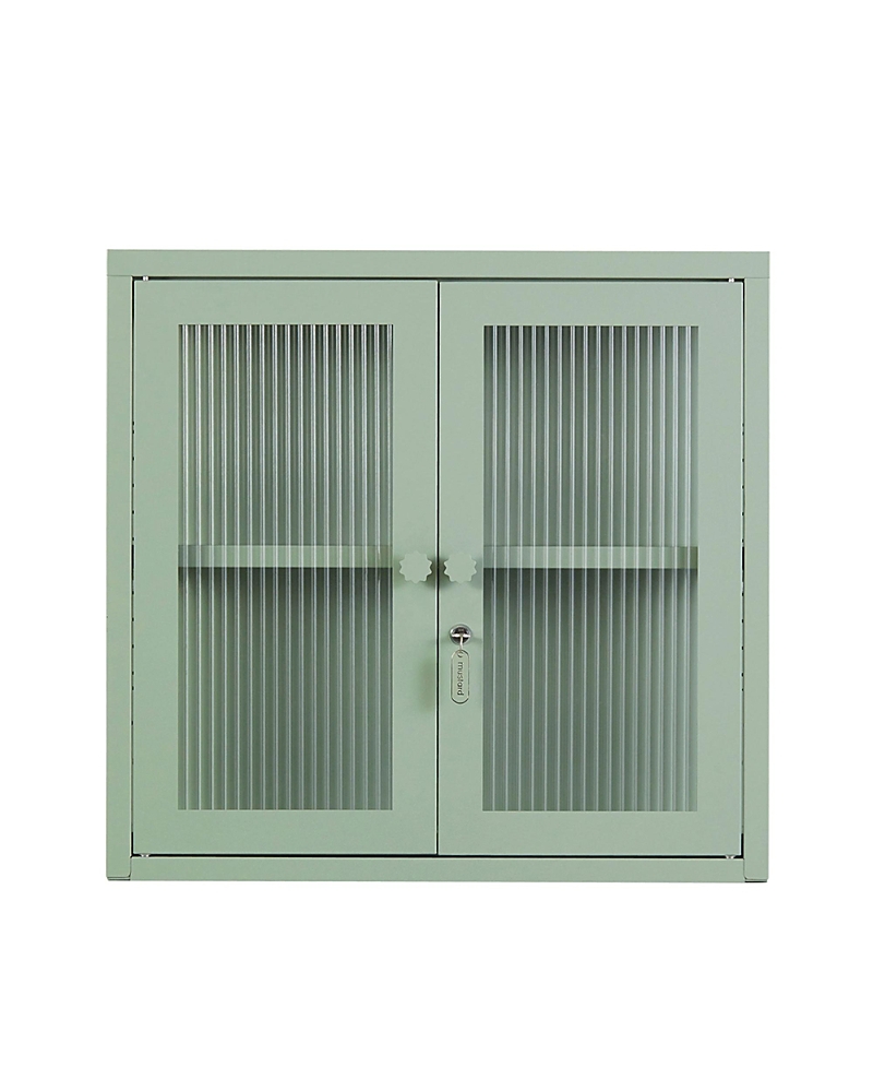 Mustard Made The Kit Cabinet In Green