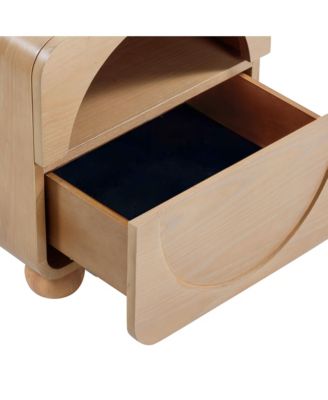 Moonrise Ash 1-Drawer Nightstand