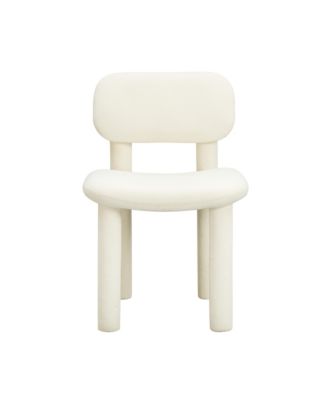 Elise Pale Blue Performance Velvet Dining Chair