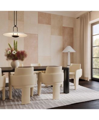 Leo Performance Faux Leather Dining Chair