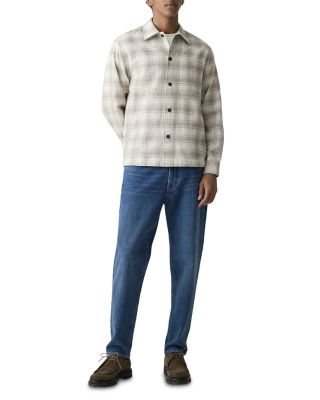 Textured Plaid Shirt